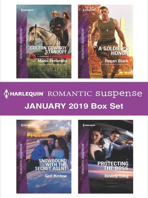 Title details for Harlequin Romantic Suspense January 2019 Box Set by Marie Ferrarella - Available